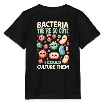 Microbiologiste Microbiologie Laboratoire Biologie des staphylocoques - T-shirt bio MINI CREATOR Stanley/Stella Enfant - noir - Devant - Mikhail (115cm)
