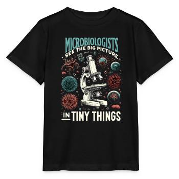 Microbiologist Microbiology Lab Staph Biology - Stanley/Stella Kinder T-Shirt MINI CREATOR  - Schwarz - Vorne - Mikhail (115cm)