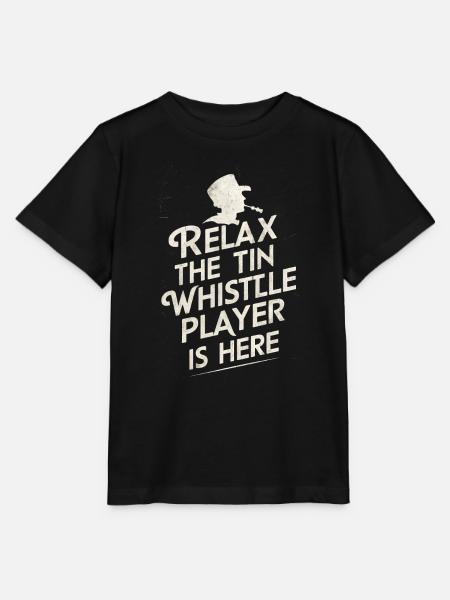 Tin Whistle - Stanley/Stella Kinder T-Shirt MINI CREATOR  - Schwarz