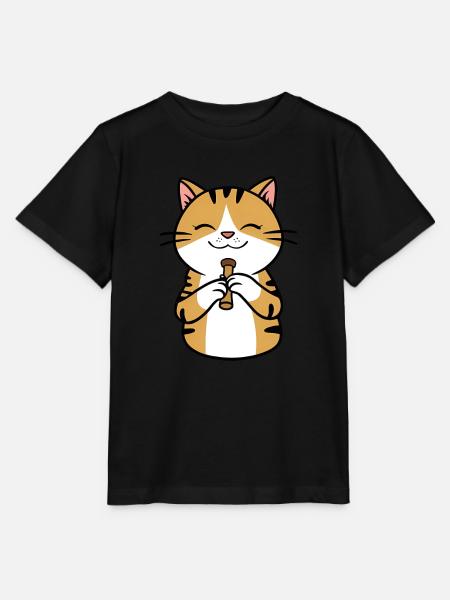 Tin Whistle - Stanley/Stella Kinder T-Shirt MINI CREATOR - Schwarz