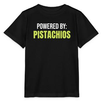 Propulsé par une garniture de crème glacée à la pistache - T-shirt bio MINI CREATOR Stanley/Stella Enfant - noir - Devant - Mikhail (115cm)