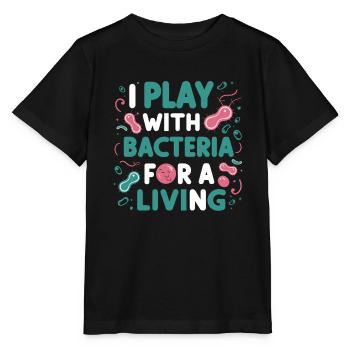 Microbiologist Microbiology Lab Staph Biology - Stanley/Stella Kinder T-Shirt MINI CREATOR  - Schwarz - Vorne - Mikhail (115cm)