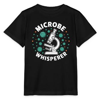 Microbiologist Microbiology Lab Staph Biology - Stanley/Stella MINI CREATOR Kids’ T-Shirt - black - Front - Mikhail (115cm)
