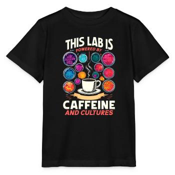 Microbiologist Microbiology Lab Staph Biology - Stanley/Stella MINI CREATOR Kids’ T-Shirt - black - Front - Mikhail (115cm)
