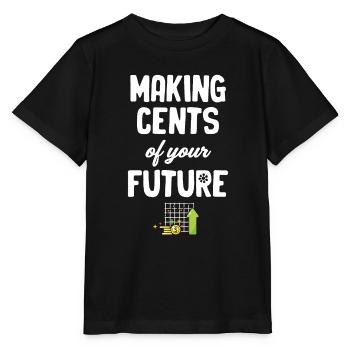 Verdienen Sie Cents Aus Ihrem Zukünftigen - Stanley/Stella Kinder T-Shirt MINI CREATOR  - Schwarz - Vorne - Mikhail (115cm)