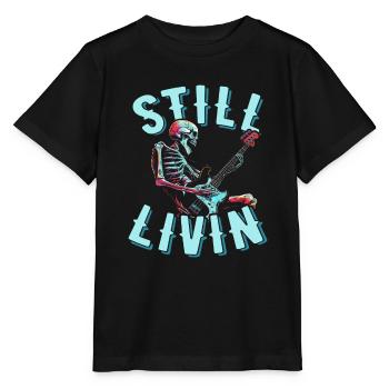 Bassist Bass Guitar Bass Player - Stanley/Stella MINI CREATOR Kids’ T-Shirt - black - Front - Mikhail (115cm)