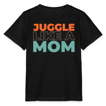 Mom Mom - Stanley/Stella MINI CREATOR Kids’ T-Shirt - black - Front - Mikhail (115cm)