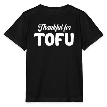 Reconnaissant pour le tofu Tempeh Végétarien asiatique Brocoli - T-shirt bio MINI CREATOR Stanley/Stella Enfant - noir - Devant - Mikhail (115cm)