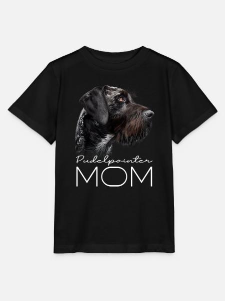 Pudelpointer Mama - Stanley/Stella Kinder T-Shirt MINI CREATOR - Schwarz