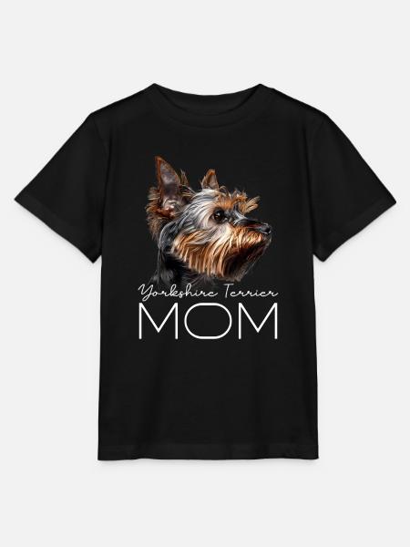 Yorkshire Terrier Yama - Stanley/Stella Kinder T-Shirt MINI CREATOR  - Schwarz