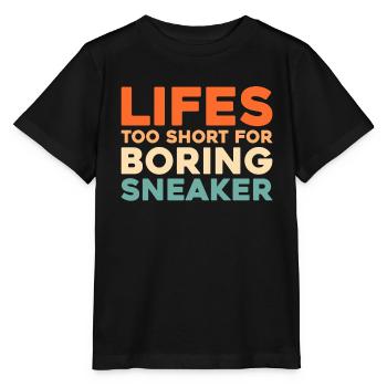 Sneakers - Stanley/Stella MINI CREATOR Kids’ T-Shirt - black - Front - Mikhail (115cm)