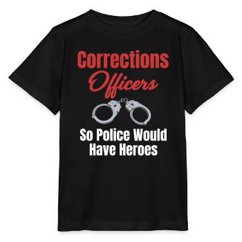 correctional officers to ensure that the police - Stanley/Stella MINI CREATOR Kids’ T-Shirt - black - Front - Mikhail (115cm)