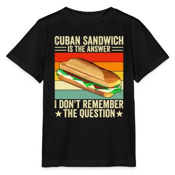 Sandwich Master Deli Sub Lover Sandwich Day Food - Stanley/Stella Kinder T-Shirt MINI CREATOR  - Schwarz - Vorne - Mikhail (115cm)