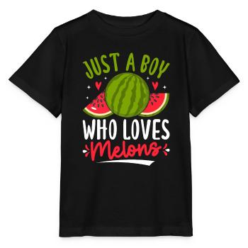 Melon Poison - T-shirt bio MINI CREATOR Stanley/Stella Enfant - noir - Devant - Mikhail (115cm)