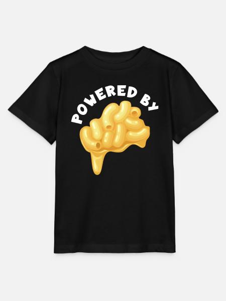 Angetrieben von Mac & Cheese - Stanley/Stella Kinder T-Shirt MINI CREATOR - Schwarz