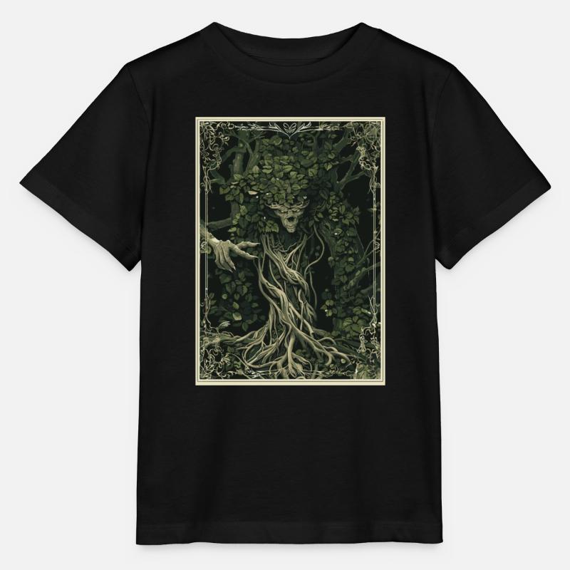 Der Waldwächter Tarot - Stanley/Stella Kinder T-Shirt MINI CREATOR  - Schwarz