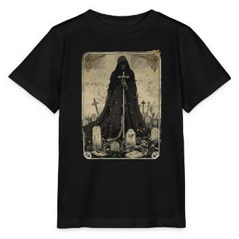 Der Grabwächter Tarot - Stanley/Stella Kinder T-Shirt MINI CREATOR  - Schwarz - Vorne - Mikhail (115cm)