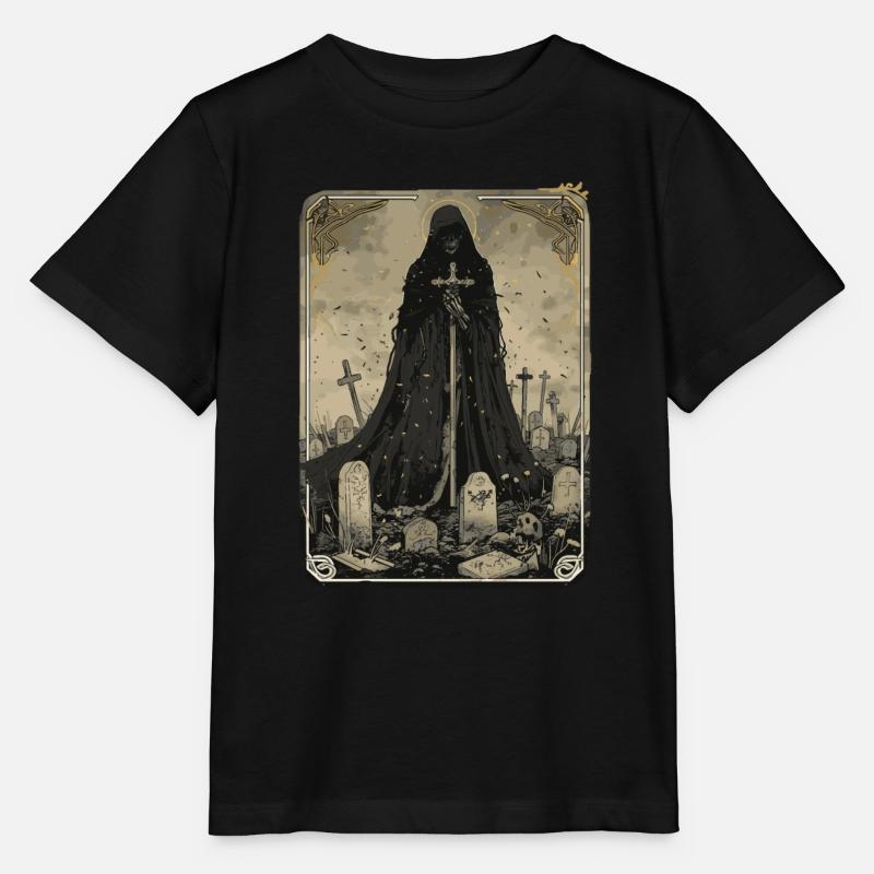 Der Grabwächter Tarot - Stanley/Stella Kinder T-Shirt MINI CREATOR - Schwarz