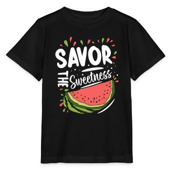 Melon Poison - T-shirt bio MINI CREATOR Stanley/Stella Enfant - noir - Devant - Mikhail (115cm)