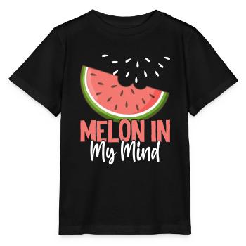 Melon Poison - T-shirt bio MINI CREATOR Stanley/Stella Enfant - noir - Devant - Mikhail (115cm)