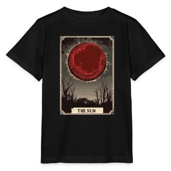 Le Tarot du Soleil - T-shirt bio MINI CREATOR Stanley/Stella Enfant - noir - Devant - Mikhail (115cm)