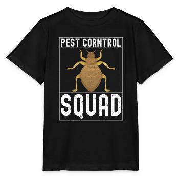 Exterminateur de lutte antiparasitaire - T-shirt bio MINI CREATOR Stanley/Stella Enfant - noir - Devant - Mikhail (115cm)