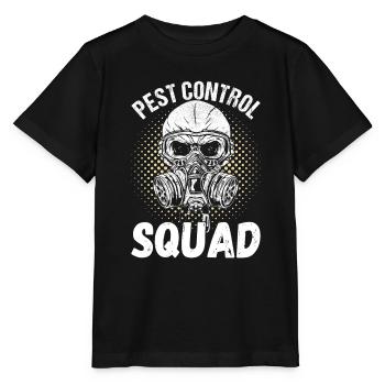 Exterminateur de lutte antiparasitaire - T-shirt bio MINI CREATOR Stanley/Stella Enfant - noir - Devant - Mikhail (115cm)