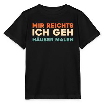 Architecte Architecture - T-shirt bio MINI CREATOR Stanley/Stella Enfant - noir - Devant - Mikhail (115cm)