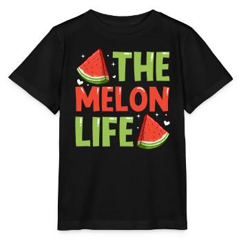 Melon Poison - T-shirt bio MINI CREATOR Stanley/Stella Enfant - noir - Devant - Mikhail (115cm)