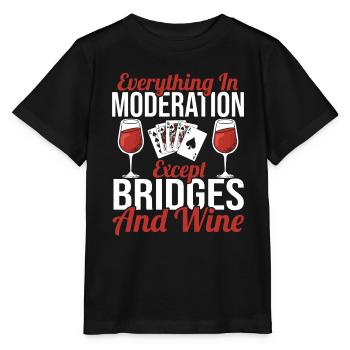 Bridge Kartenspiel Geschenk - Stanley/Stella Kinder T-Shirt MINI CREATOR  - Schwarz - Vorne - Mikhail (115cm)