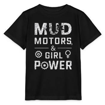 Tractor Pulling Tractor Pulling Tractor Power Farm - Stanley/Stella MINI CREATOR Kids’ T-Shirt - black - Front - Mikhail (115cm)
