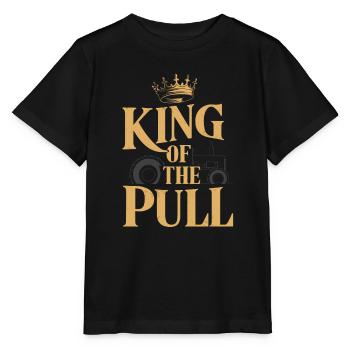 Tractor Pulling Tractor Pulling Tractor Power Farm - Stanley/Stella MINI CREATOR Kids’ T-Shirt - black - Front - Mikhail (115cm)