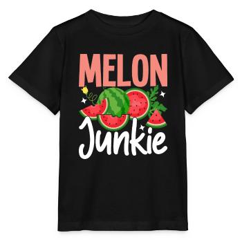 Melon Poison - T-shirt bio MINI CREATOR Stanley/Stella Enfant - noir - Devant - Mikhail (115cm)