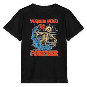 Water-polo Water-polo Skeleton - T-shirt bio MINI CREATOR Stanley/Stella Enfant - noir - Devant - Mikhail (115cm)