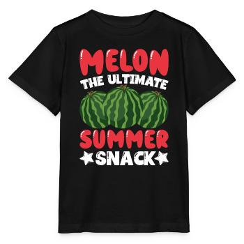Melon Poison - T-shirt bio MINI CREATOR Stanley/Stella Enfant - noir - Devant - Mikhail (115cm)