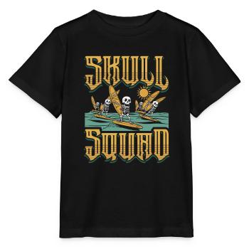 Windsurfing Windsurfers - Stanley/Stella MINI CREATOR Kids’ T-Shirt - black - Front - Mikhail (115cm)