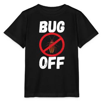 Pest Control Exterminator - Stanley/Stella MINI CREATOR Kids’ T-Shirt - black - Front - Mikhail (115cm)