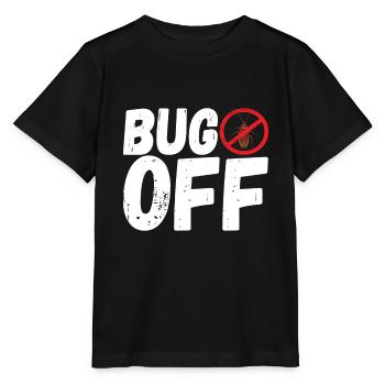 Exterminateurs de lutte antiparasitaire - T-shirt bio MINI CREATOR Stanley/Stella Enfant - noir - Devant - Mikhail (115cm)