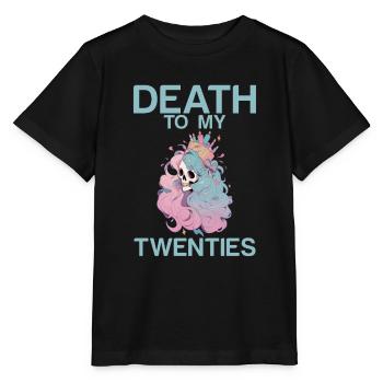 Death To My Twenties 2 - Stanley/Stella MINI CREATOR Kids’ T-Shirt - black - Front - Mikhail (115cm)
