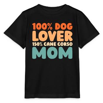 Cane corso - T-shirt bio MINI CREATOR Stanley/Stella Enfant - noir - Devant - Mikhail (115cm)