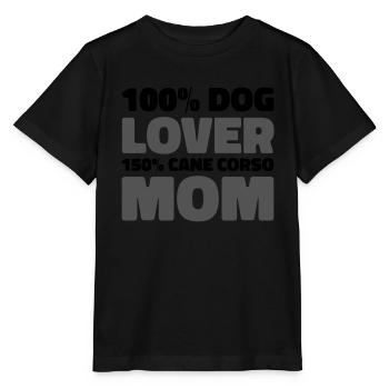 Cane corso - T-shirt bio MINI CREATOR Stanley/Stella Enfant - noir - Devant - Mikhail (115cm)