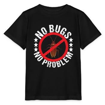 Pest Control Exterminators - Stanley/Stella MINI CREATOR Kids’ T-Shirt - black - Front - Mikhail (115cm)