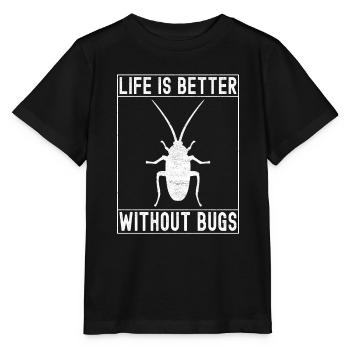 Pest Control Exterminators - Stanley/Stella MINI CREATOR Kids’ T-Shirt - black - Front - Mikhail (115cm)