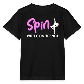 Pole Dance Dancer, Pole Dancing, Pole Dancing - Stanley/Stella MINI CREATOR Kids’ T-Shirt - black - Front - Mikhail (115cm)
