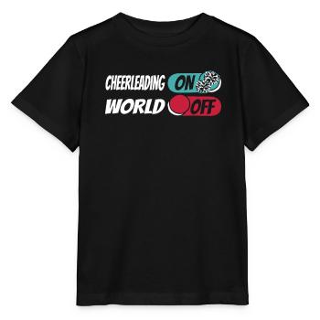 Cheerleader Cheerleading - Stanley/Stella MINI CREATOR Kids’ T-Shirt - black - Front - Mikhail (115cm)