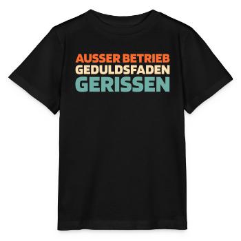 Schwarzer Humor - Stanley/Stella Kinder T-Shirt MINI CREATOR  - Schwarz - Vorne - Mikhail (115cm)