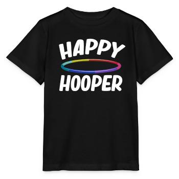 Happy Hooper Hooping Jugglers Gymnastic Baton - Stanley/Stella Kinder T-Shirt MINI CREATOR  - Schwarz - Vorne - Mikhail (115cm)