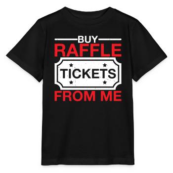 Buy Raffle Tickets From Me 6 - Stanley/Stella MINI CREATOR Kids’ T-Shirt - black - Front - Mikhail (115cm)