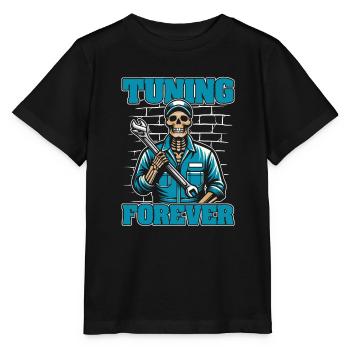 Screwdriver Tuning Tuner Skeleton - Stanley/Stella MINI CREATOR Kids’ T-Shirt - black - Front - Mikhail (115cm)
