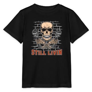 Screwdriver Tuning Tuner - Stanley/Stella MINI CREATOR Kids’ T-Shirt - black - Front - Mikhail (115cm)